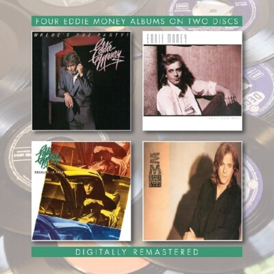 EDDIE MONEY - 4 EDDIE MONEY ALBUMS ON 2 CD  2 CD NEU