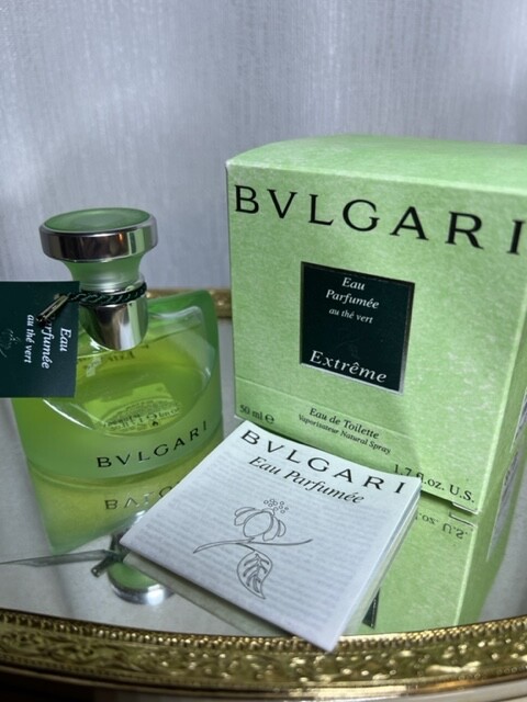 Bvlgari Eau Parfumee au The Vert Extreme 50 ml. Vintage Bvlgari Eau Parfumee au The Vert Extreme 50 ml. Vintage