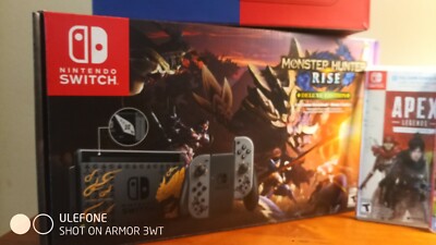 Nintendo Switch Monster Hunter Rise edition w Accessories, Apex