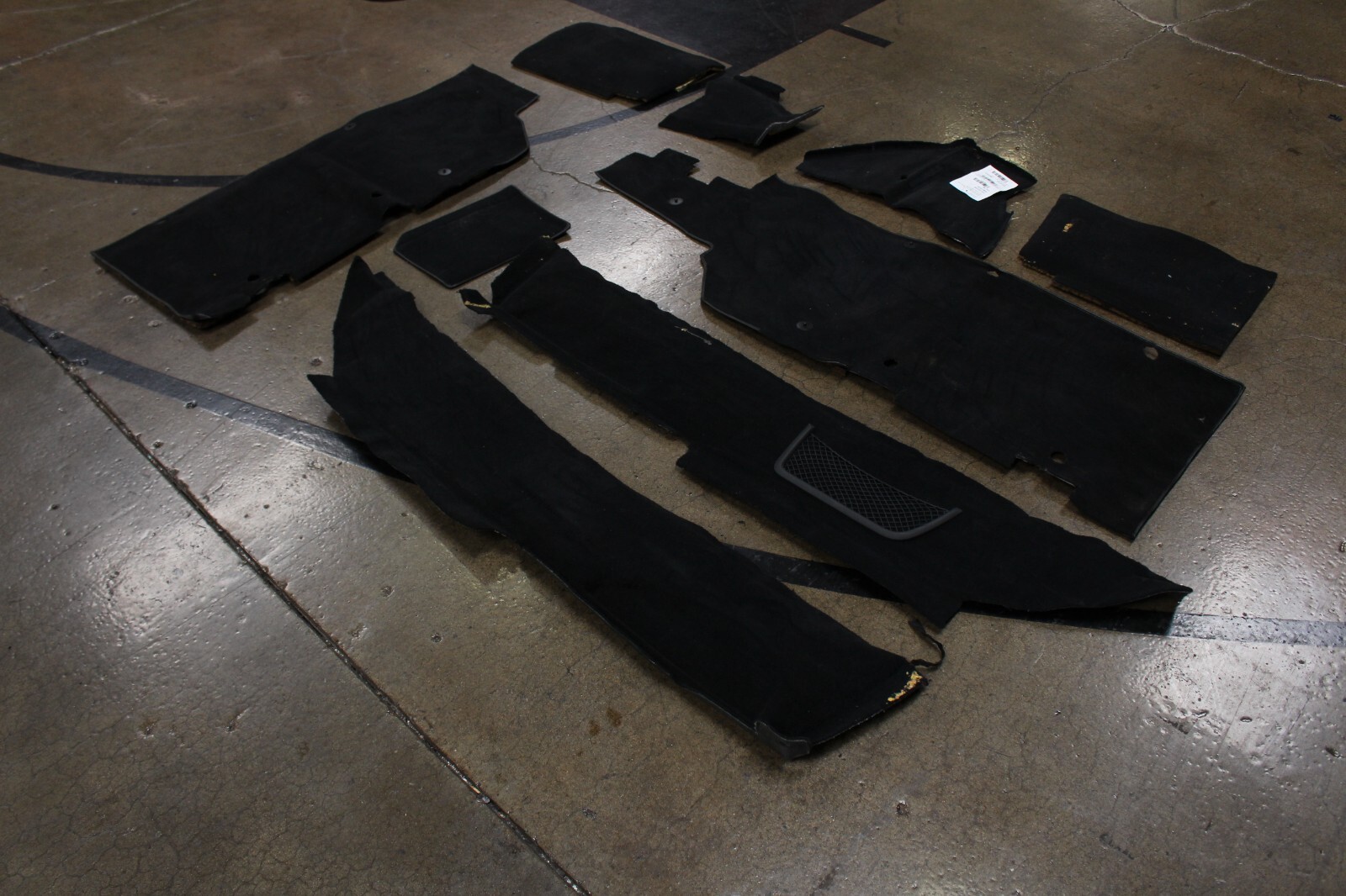 Lamborghini Gallardo, Spyder, Front Carpet, Full Set, Black, Used