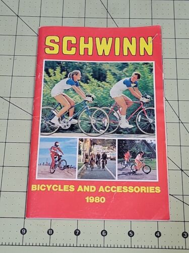 1980 SCHWINN CATALOG 1st, STING SCRAMBLER STINGRAY TOUR BIKES AND ACCESSORIES - Afbeelding 1 van 8
