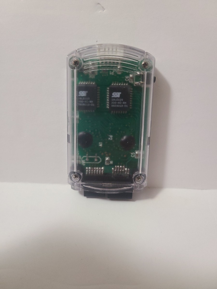 Pelican accessories 4x Memory Clear Card for Sega Dreamcast TESTED