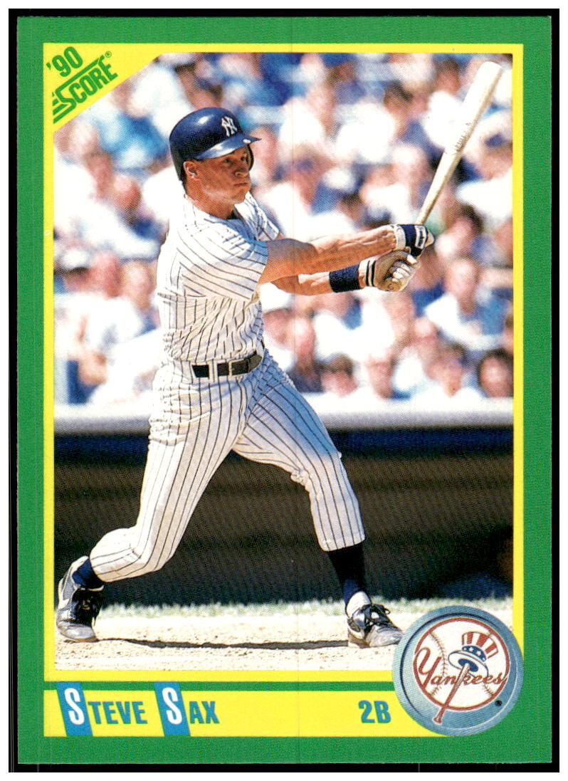1990 Score #125 Steve Sax NM