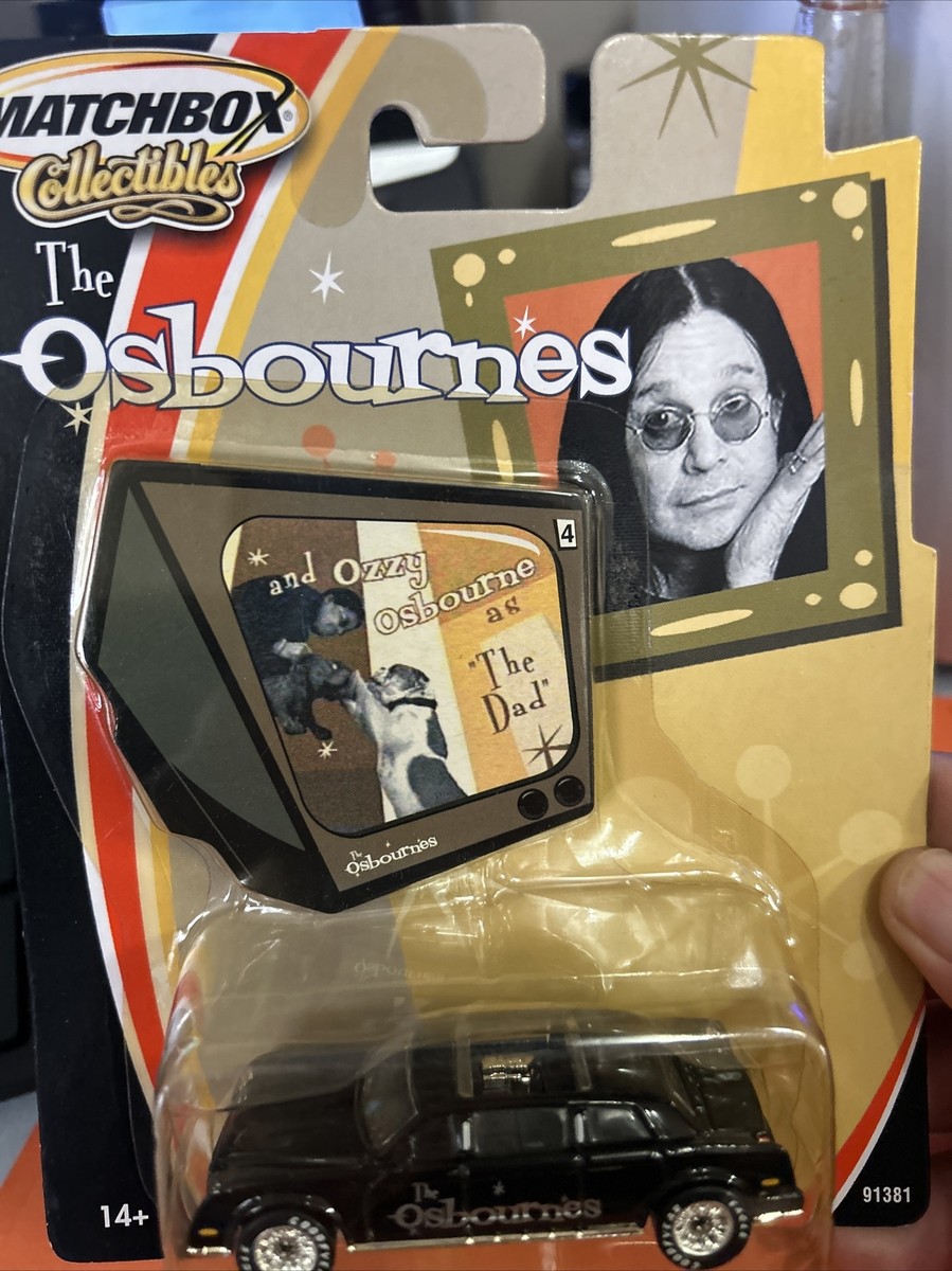 2002 Matchbox Collectables The Osbournes Ozzy Osbourne Dad Black