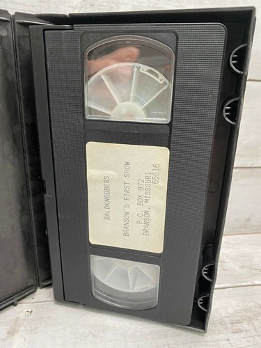 The Baldknobbers Bransons First Show (VHS) SIGNED! RARE FIND! - Picture 3 of 4