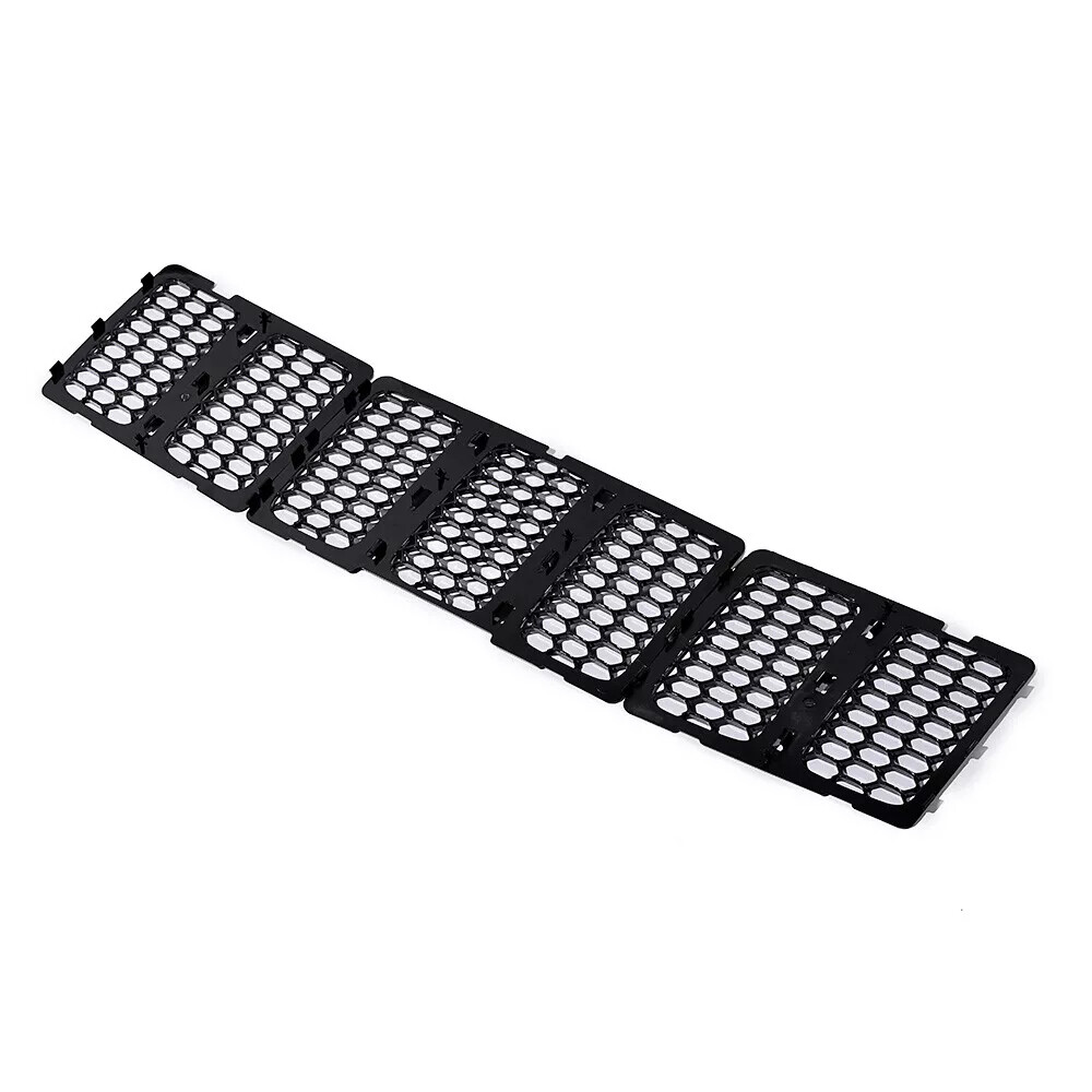 Black Front Grille Insert Mesh Grill Honeycomb For 2014-2016 Jeep Grand Cherokee