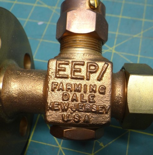 Ernst Flow Industries Liquid Sight Indicator, Hand Wheel Gauge PN EEPASX - Picture 4 of 8
