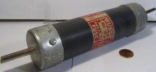 BUSSMANN FUSE NOS 150 ONE-TIME FUSE   LARGE DC03-87 BLACK/RED LABEL