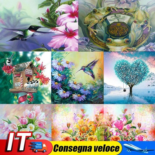 5D DIY Full Drill Diamond Painting Embroidery Cross Stitch Mosaic Craft ...