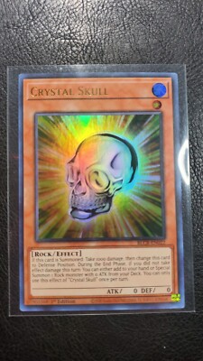 Crystal Skull 1st Ed BLCR-EN022 M PF Yu-Gi-Oh Crystal Beast Series | eBay