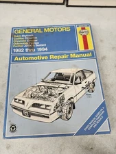 Haynes 38015 Repair Shop Manual Buick Skyhawk Cimarron Cavalier 1982 thru 1994