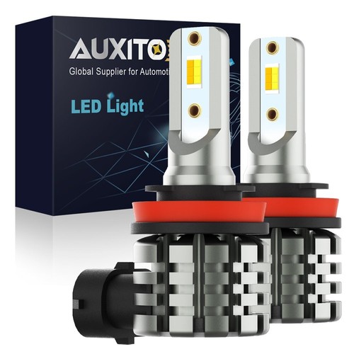 H11 H8 White Yellow LED Fog Light Bulbs Dual Color Switchback Bright DRL AUXITO - Picture 11 of 12
