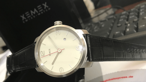 RELOJ XEMEX PICCADILLY LUJO CUARZO Ref. 088.1430 FECHA NUEVO MODELO SWISS MADE - Imagen 3 de 5