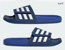 Adidas  Men's Adilette TND Japan Soccer National Team Slides Blue GX9708
