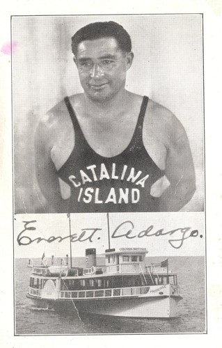 EVERETT ADARGO, DEEP SEA DIVER, CATALINA ISLAND, CA - PC4365