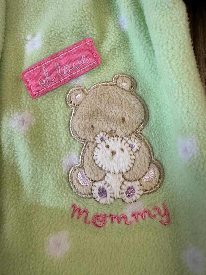 De colección Carters Bebé Dormitorio Niña Prematuro Conjunto Polar Mamá Pliegues Y2K Kidcore Foto 4 de 4