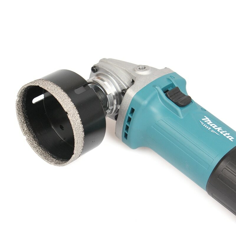 BTEC Fliesenbohrkronen mit M14 Aufnahme für Feinsteinzeug Fliesen Bodenfliesen Granitfliesen Naturstein uvm Fliesenbohrer für Winkelschleifer Lochsäge 130 mm BTEC Fliesenbohrkronen mit M14 Aufnahme für Feinsteinzeug Fliesen Bodenfliesen Granitfliesen Naturstein uvm Fliesenbohrer für Winkelschleifer Lochsäge 130 mm