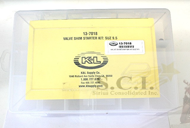SUZUKI DR-Z400 RM-Z450 GSX600 SV1000 GSX1300 9.5MM VALVE SHIM KIT