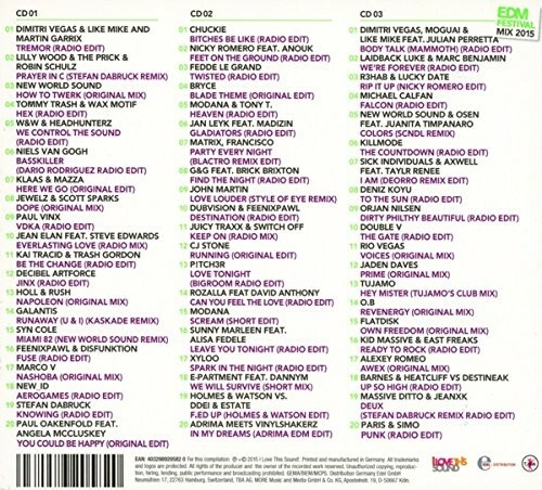 3 CD Set EDM Festival-Electronic Dance Music Vol.2 NEU / OVP - Bild 2 von 2