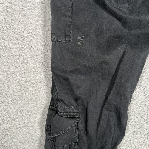 Polo Ralph Lauren Pants Mens 34x30 Black Paratrooper Flight Tactical Cargo Zip - Picture 19 of 19