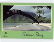 Postcard Aloha Kahana Bay Hawaii USA