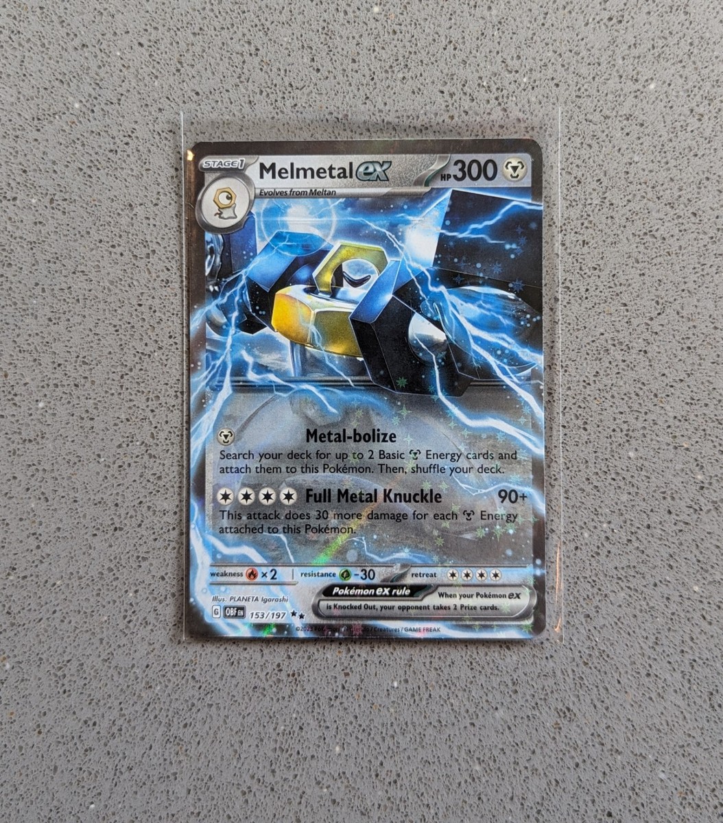 melmetal ex pokemon card value TCG: Box Colorless Rule Melmetal ex 153/19 Holo Double