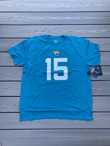 NWT Fanatics Jacksonville Jaguars Gardner Minshew II #15 Football T-Shirt XXL 2X