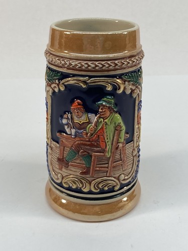 Vintage West German Beer Stein ‘Froh Brim Bier Das Lieben Wir’ Gerz 5 1/2”Tall - Picture 2 of 6