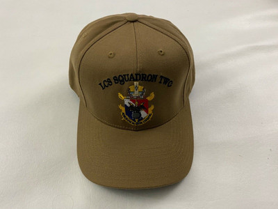 LCS SQUADRON TWO The Corps Beige  Baseball Cap Hat One Size