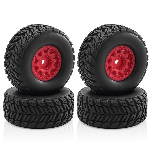 4PCS 1.0" Beadlock Wheel Rim &Tires For 1/18 TRX4M 1/24 SCX24 AX24 RC Car - Picture 13 of 26