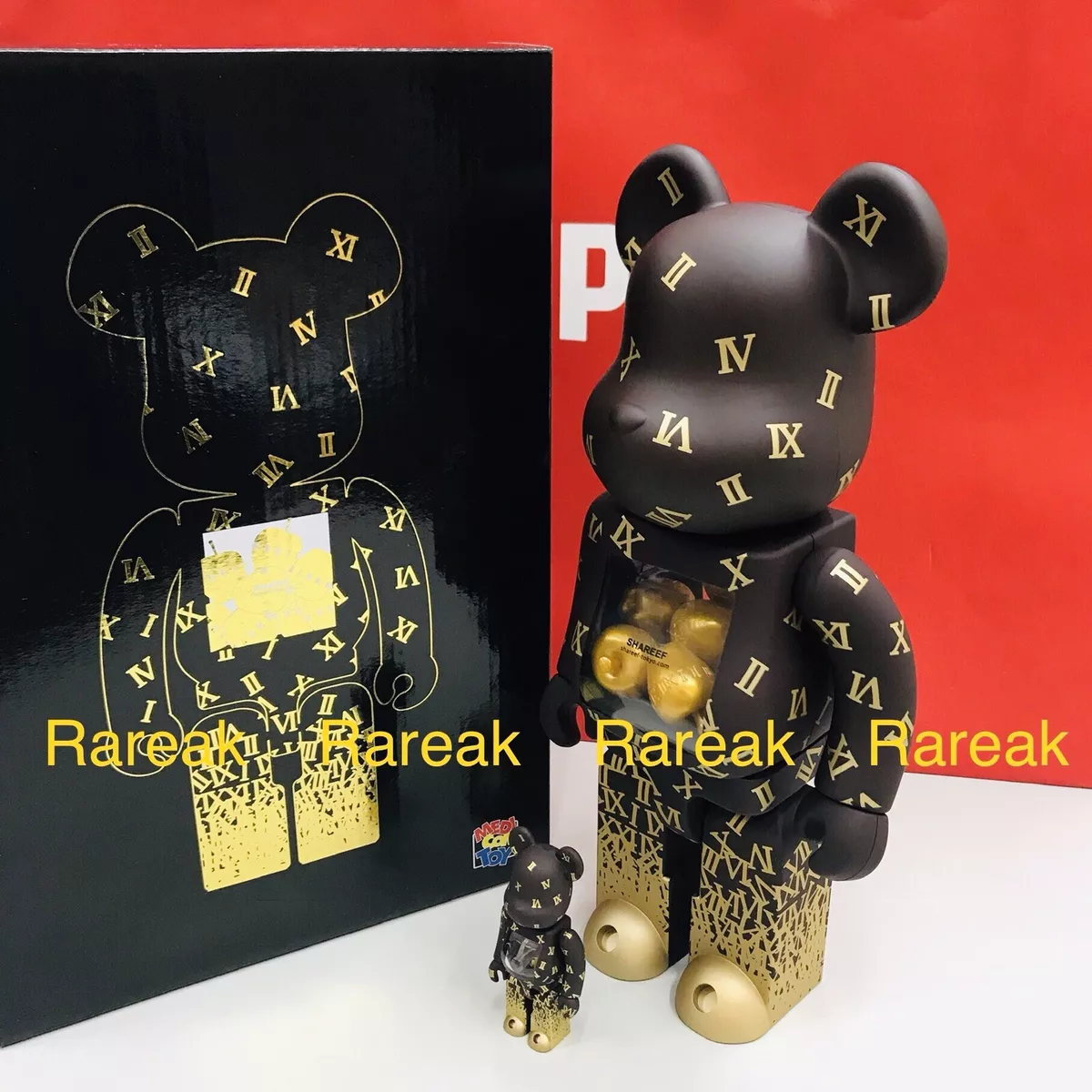 Medicom Toy, Medicom, BE@RBRICK  Shareef #1 Bearbrick 1000% (Be