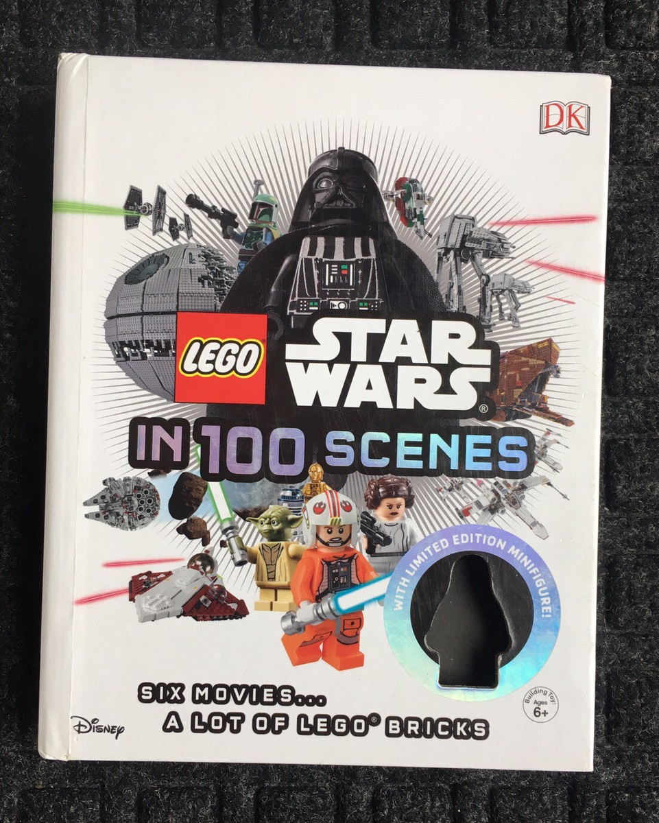 LEGO Star Wars in 100 Scenes Lot of Lego Bricks Book