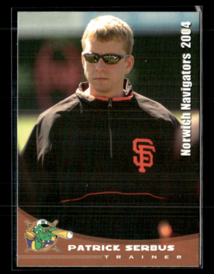 Patrick Serbus 2004 Norwich Navigators Team Set