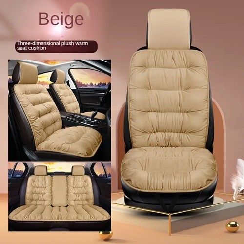 Luxury Car Seat Cushion Cover Plush Universal Protector Interior Decor Auto - Picture 2 of 30