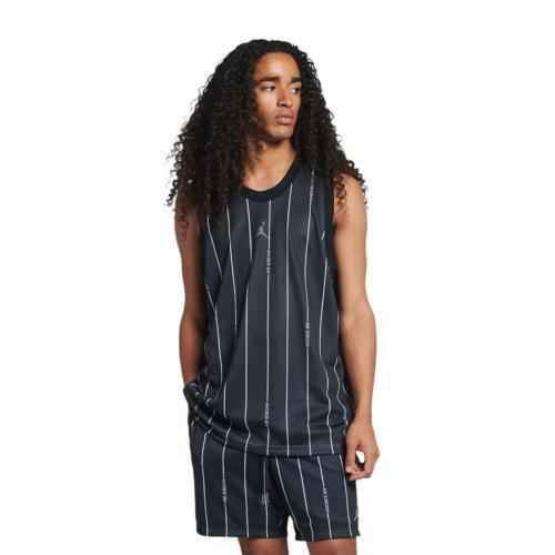 Nike Air Jordan Basketball Tank Short Matching Set Men's Size XL Gym Black White - Picture 13 of 16