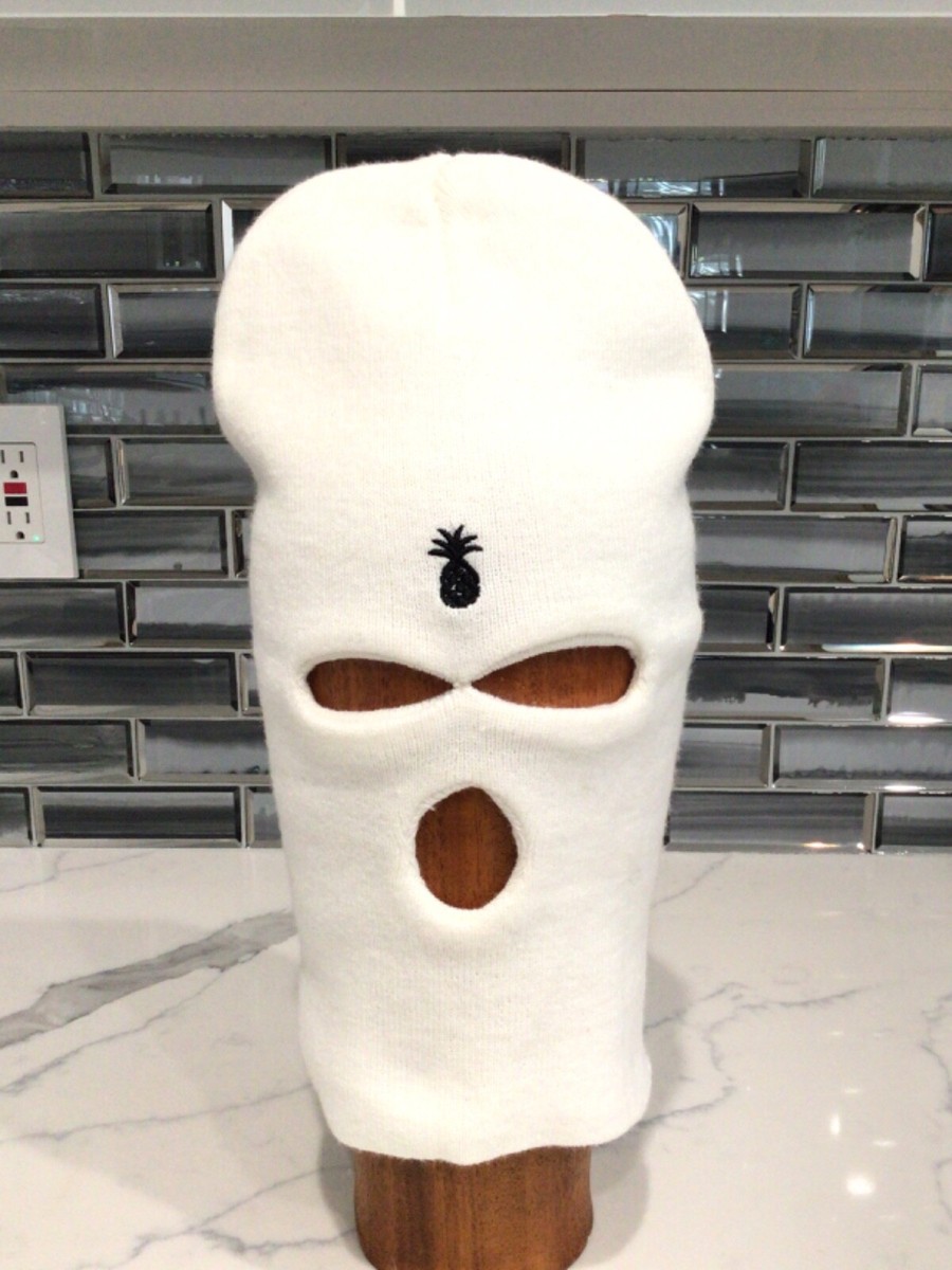 Gangster ski mask white color Hyperwarm Hood Balaclava Full