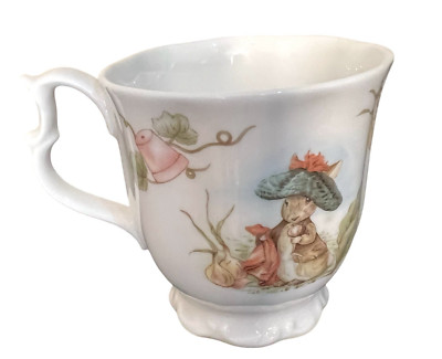 Royal Albert Peter Rabbit Cup Benjamin Bunny Beatrix Potter 1986 F.W.&Co England
