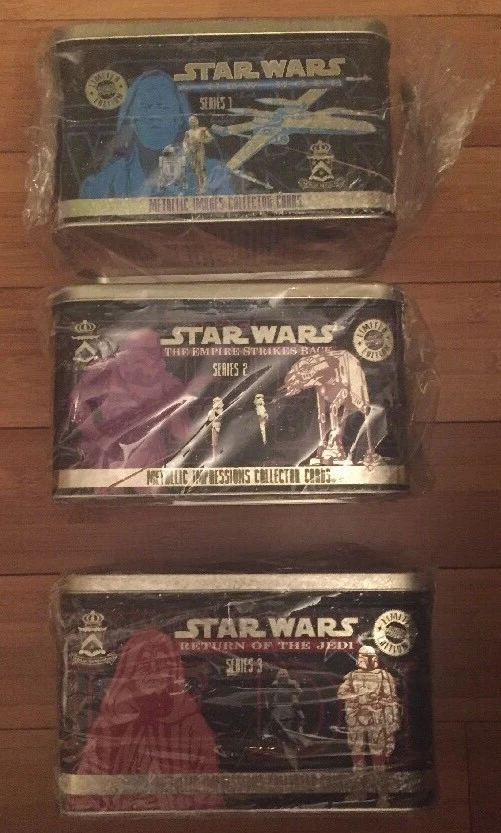 Star wars metallic online impressions collector cards