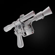 Han's Heavy Blaster (Painted) replica - (Life Size - 1:1 Scale)