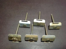 6 pcs NORS windshield moulding trim clips NORS 1954 1955 1956 Cadillac 54 55 56