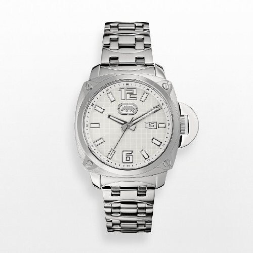 Reloj para hombre Marc Ecko Rhino The McQueen acero inoxidable esfera cuadrada 42 mm - Imagen 1 de 1