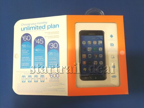 AT&T Prepaid Smartphone 5" HD 16GB microSD Samsung Galaxy Express Prime SM-J320A - Picture 3 of 9