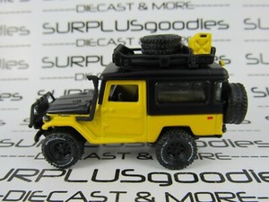 Johnny-Lightning-1-64-Scale-LOOSE-Yellow-1980-TOYOTA-LAND-CRUISER-FJ40-Hardtop