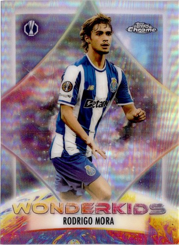 Rodrigo Mora - 2025-26 Topps Chrome UEFA Club Competitions #WK-15 Wonderkids