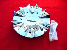 Helo Custom Wheel Center Cap Chrome Finish HE866L174 NEW WITH BOLT