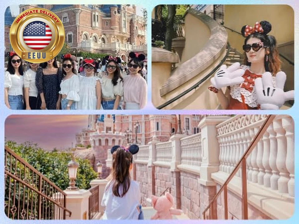 Pirate Costume Women Pirate Hat Pirate Accessories Mouse Ears Headband(Pirate) ⭐ - Image 2 of 2