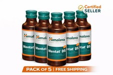 Himalaya Mentat DS Syrup 100ml x5 Herbal Cognitive Wellness Support Free ship