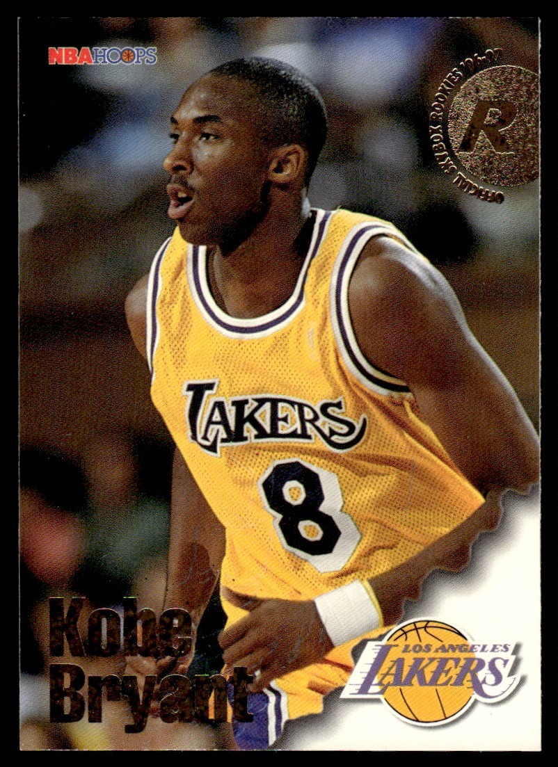 1996-97 NBA HOOPS KOBE BRYANT Rookie #281