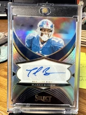 2024 Panini Select - Select Signatures Plaxico Burress #SSP-PBS Silver Prizm...