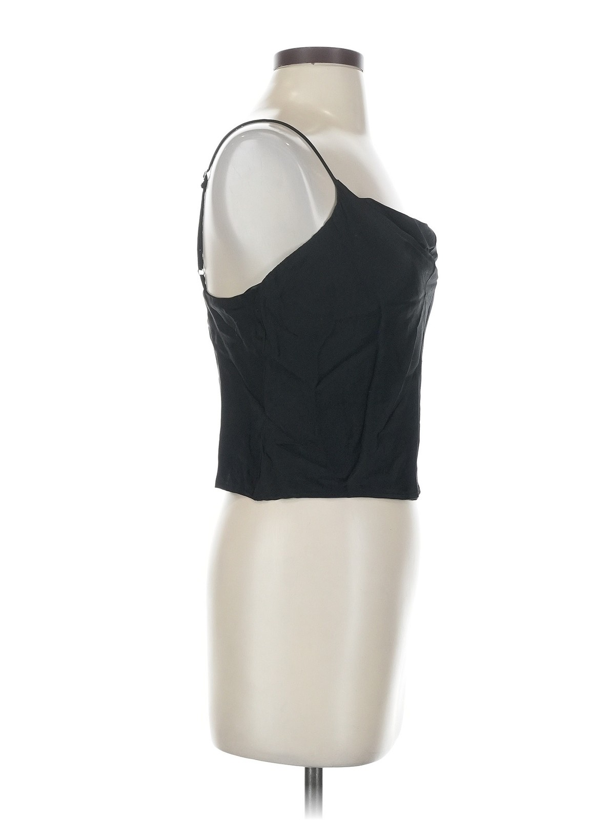 Zara Women Black Tank Top S thumbnail 3